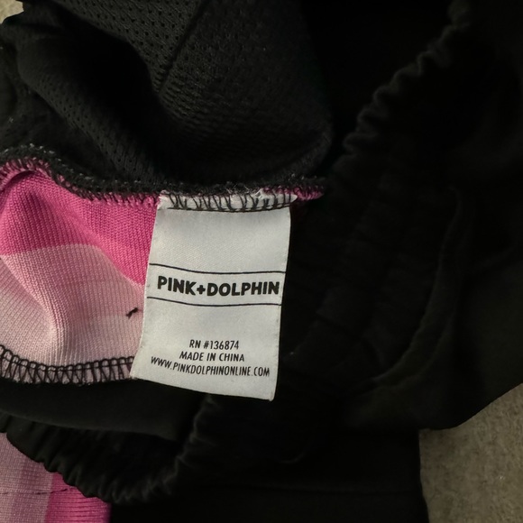 PINK DOLPHIN SPLASH COACHES PINK TRACK PANTS SIZE MEDIUM MENS - Picture 3 of 10